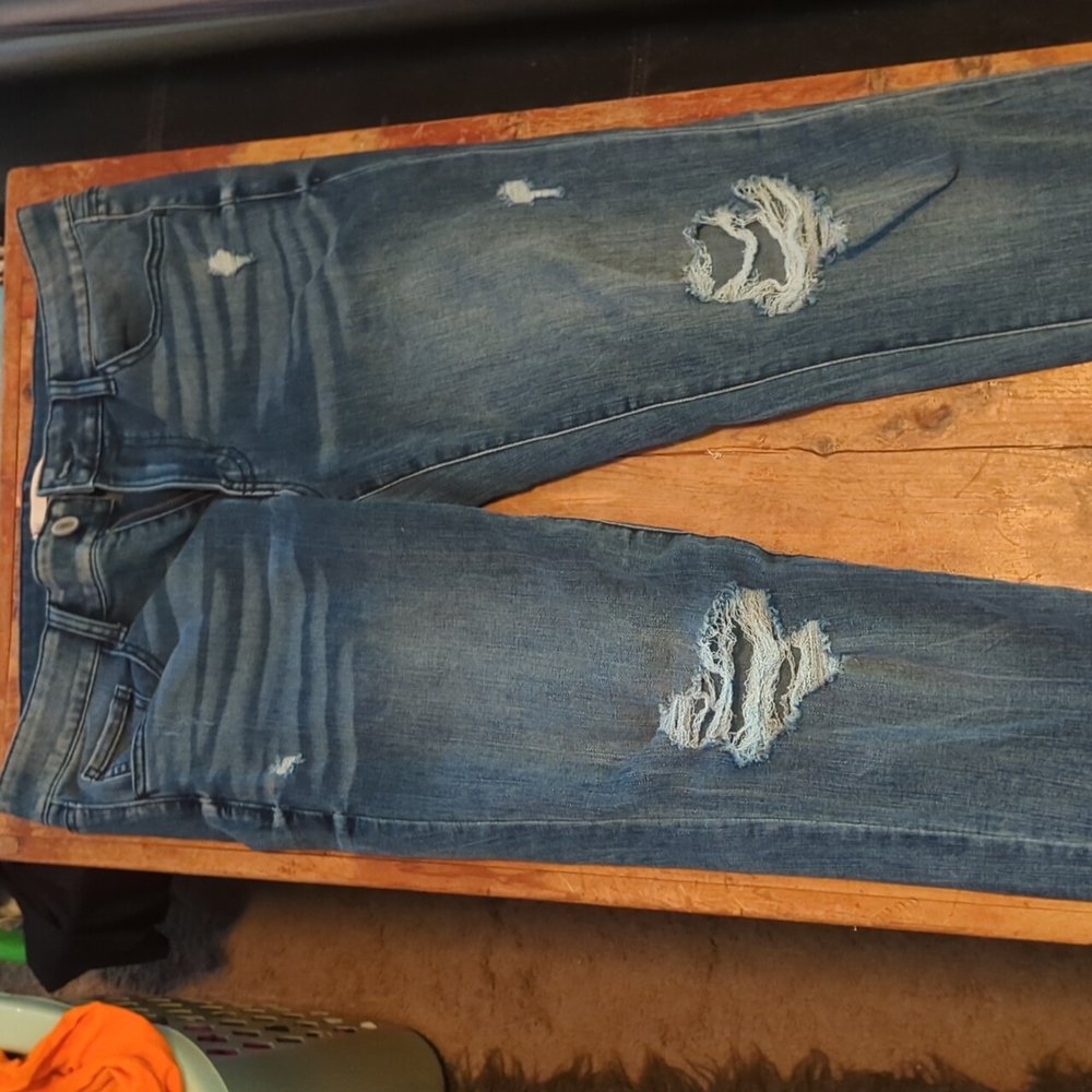 Skinny denim jeans